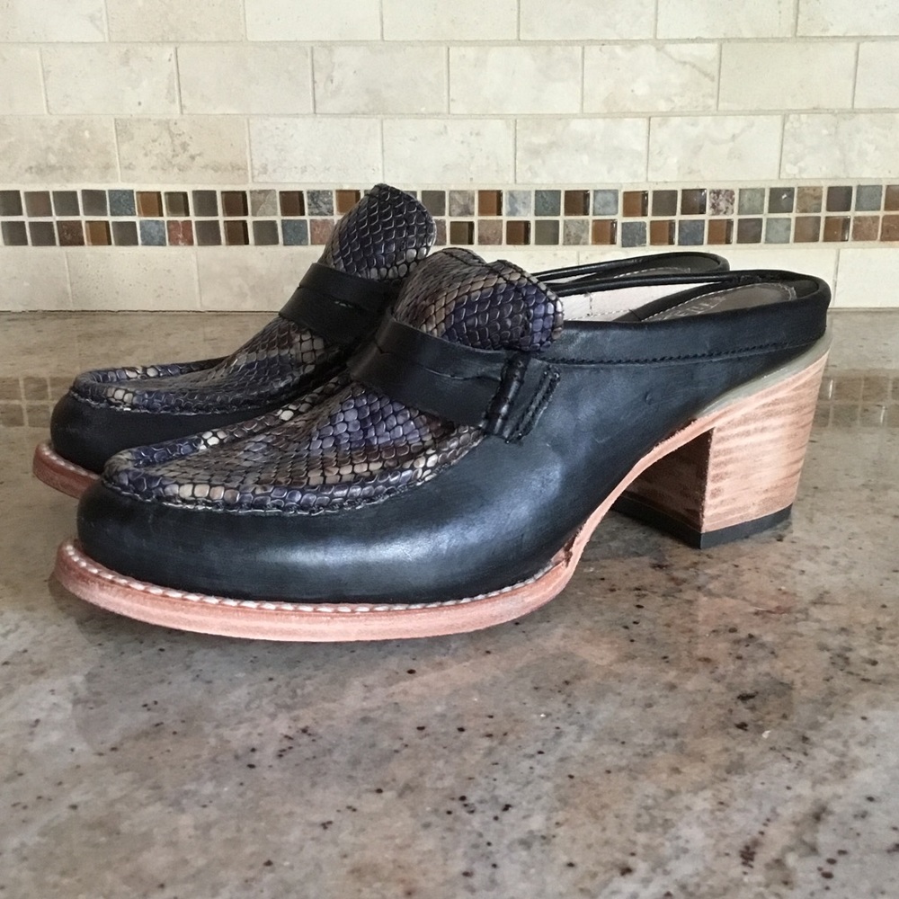 Freebird by Steven Collins Leather Mules - Picture 6 of 15